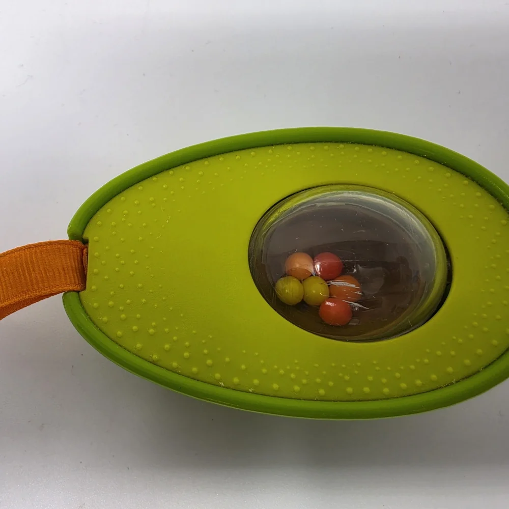 Fisher Price Sensory Blocks Avacado Blocks with balls and Sensory Toys Lot of 7
